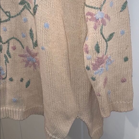 Vtg 80s/90s Westbound Petites long sweater - Picture 3 of 8
